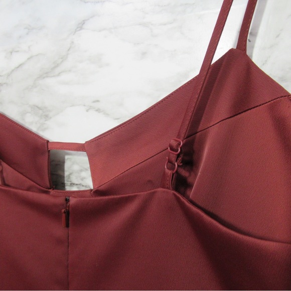 By Anthropologie Corset Slip Dress Size 16 W - Picture 8 of 17